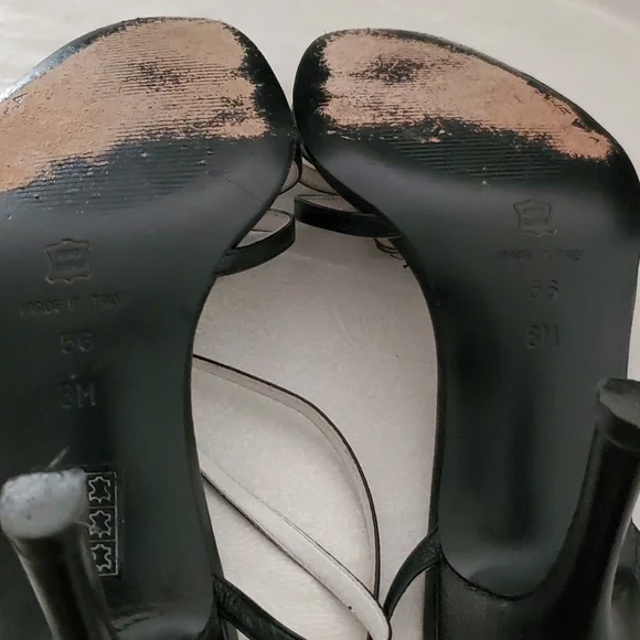 Via Spiga Floral Black and White sandal - Picture 4 of 5